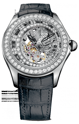 Corum Bubble watch Replica BUBBLIAMONDS 47 mm black sapphire L055 / 02978